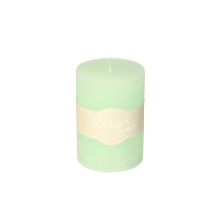 Świeca Lea 10cm aquamarine, 7 x 10 cm