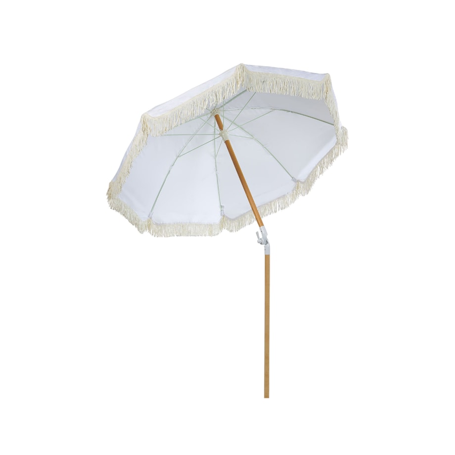 Parasol ogrodowy ⌀ 150 cm biały MONDELLO