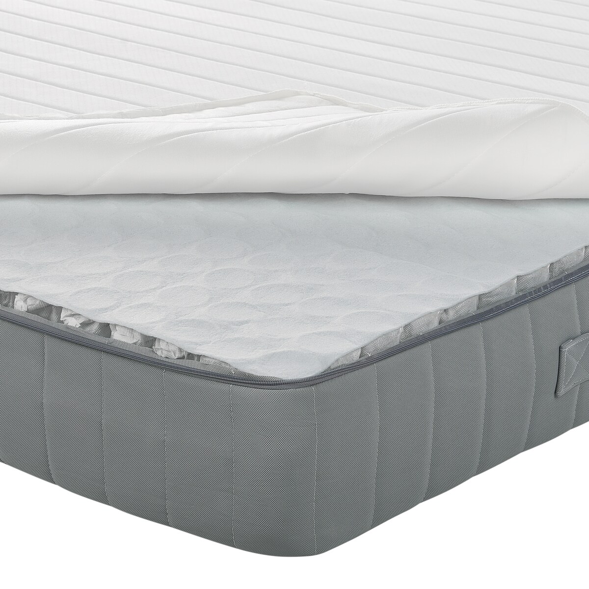 Materac kieszeniowy z pianką termoelastyczną SILENT HYBRID 7 PLUS H3/4 twardy 160 x 200 cm