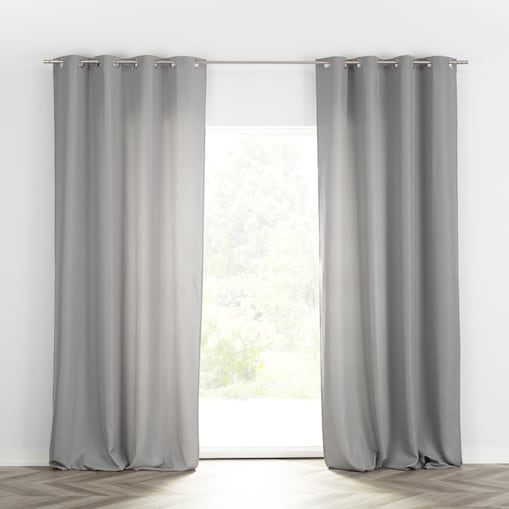 Zasłona BASIC na kółkach 140x280 cm szary 1 szt. 140x280 szary