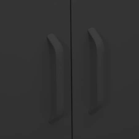 vidaXL Szafka, antracytowa, 80x35x101,5 cm, stalowa