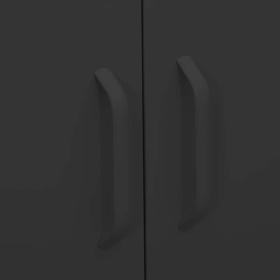 vidaXL Szafka, antracytowa, 80x35x101,5 cm, stalowa