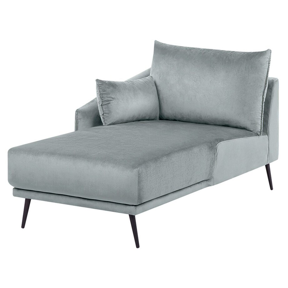 Narożnik welurowy szary VARDE