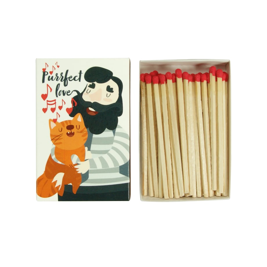 Zapałki długie "Kocia muzyka"