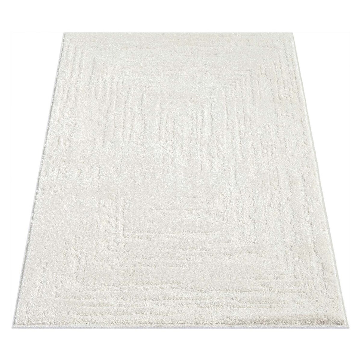 Dywan nowoczesny minimalistyczny high low Flaire 1710 krem 80x300