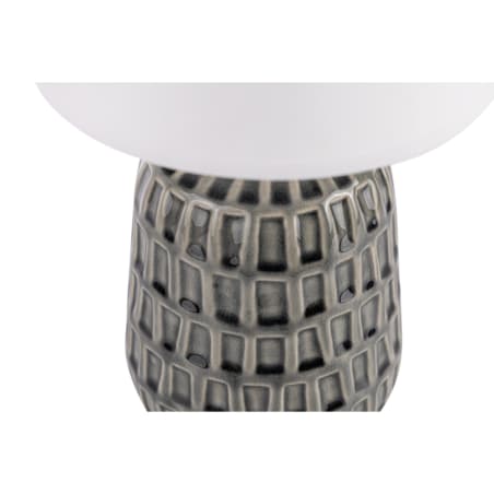 KONSIMO STANDI Lampa stołowa boho szary kolor szary