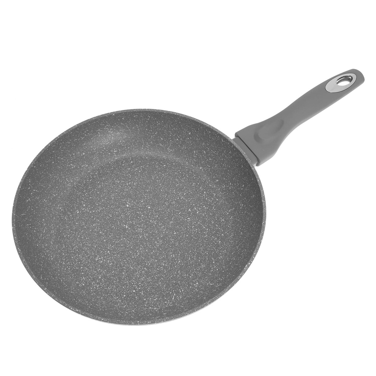 Patelnia granitowa 28cm indukcja gaz KLAUSBERG Marmo Grey