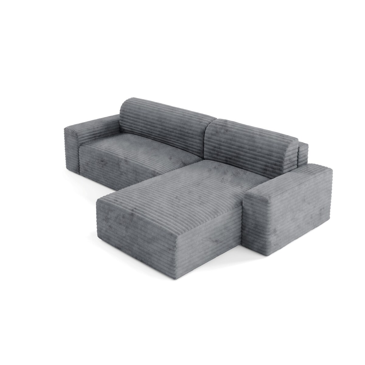 Narożnik COCO L z funkcją spania Kolor: TILIA 90