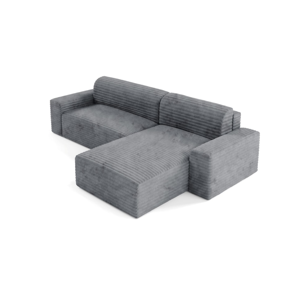 Narożnik COCO L z funkcją spania Kolor: TILIA 90