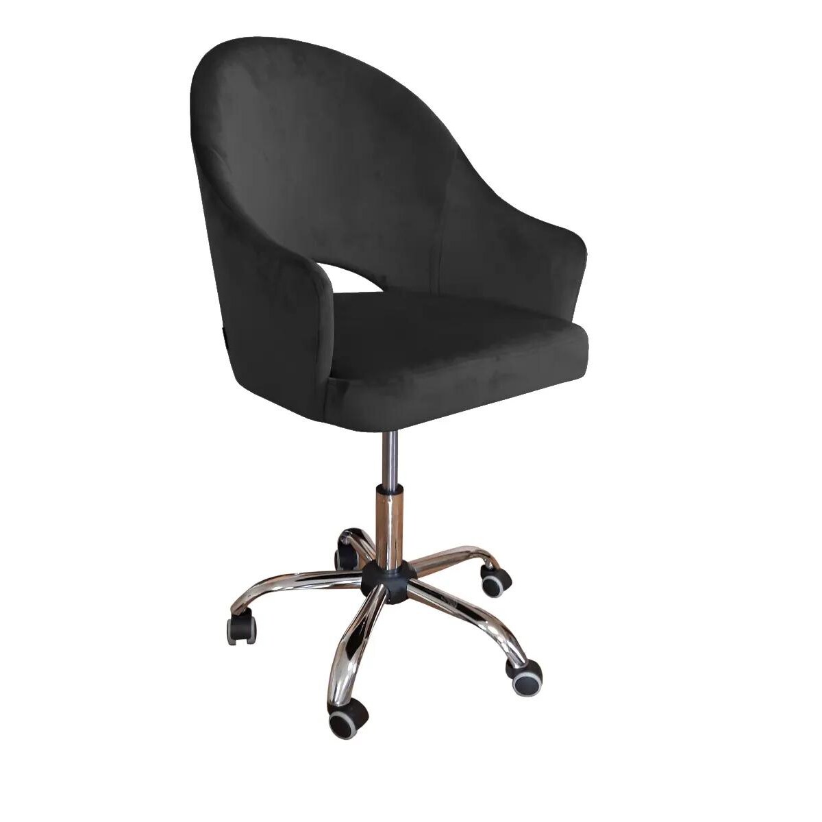 Fotel JENISEJ VELVET czarny