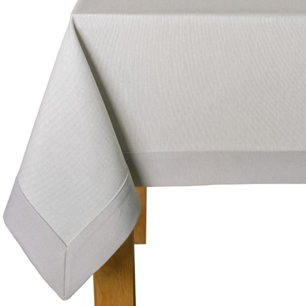 Obrus Premium Maxima jasnoszary 1599 O5 - 120x120 cm - szary