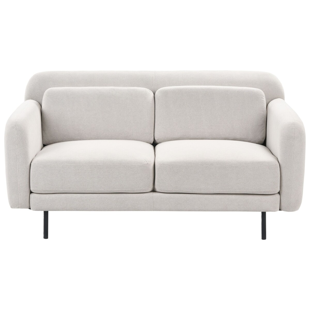 Sofa 2osobowa klasyczna tapicerka beżowa Liland