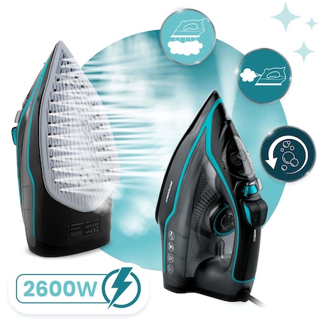 Żelazko parowe Berdsen BD-331 2600W ceramiczna powłoka praca w pionie 333101