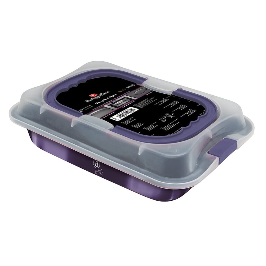 Forma blacha do pieczenia ciasta z pokrywą 36.5x24.5x5.5cm BERLINGER HAUS Purple Eclipse