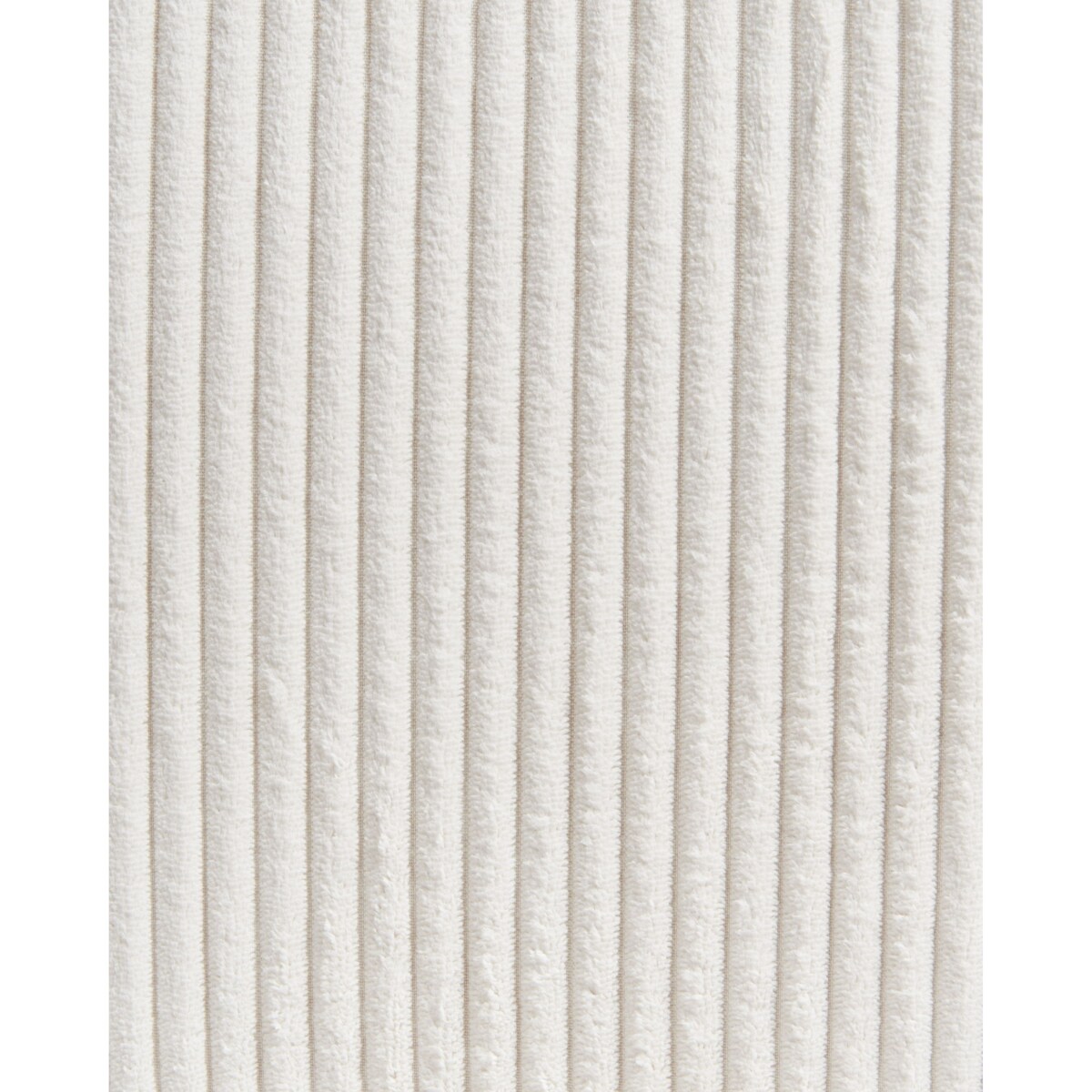 Zestaw 2 krzeseł do jadalni STURGIS Sztruks Złamana biel