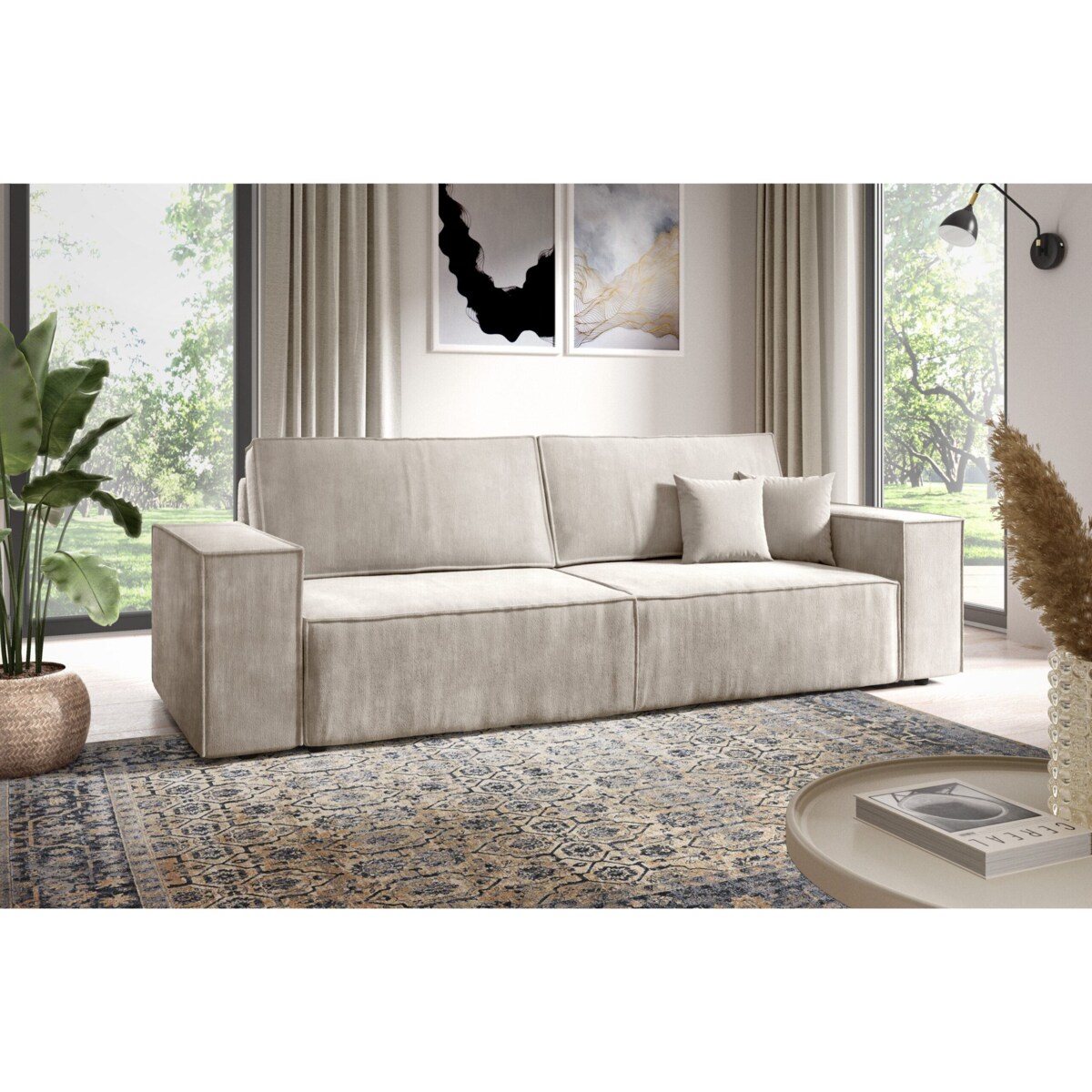 Kanapa MILLE Mini z funkcją spania Kolor: Sorriso 06