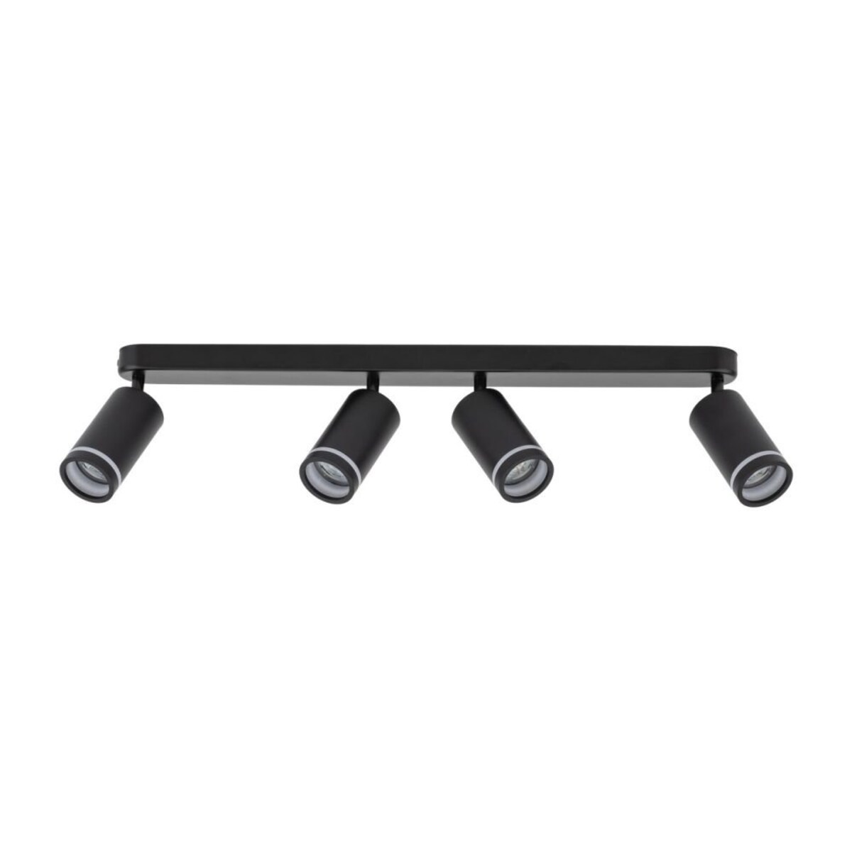Lampa sufitowa spot 4xGU10 JET BLACK 6916 czarna TK Lighting ruchome reflektory plafon do salonu kuchni