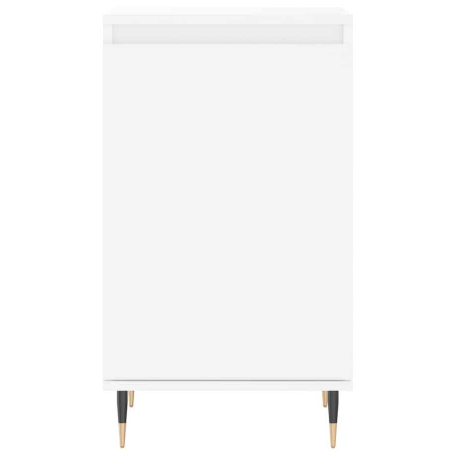 vidaXL Komoda, biała, 40x35x70 cm, materiał drewnopochodny