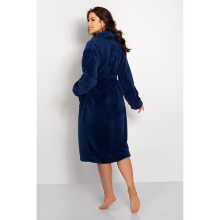 Szlafrok Josephine Long Navy, XXXL