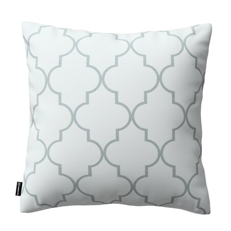 Poszewka Kinga na poduszkę, szaro-białe wzory marokańskie, 60 x 60 cm, Gardenia