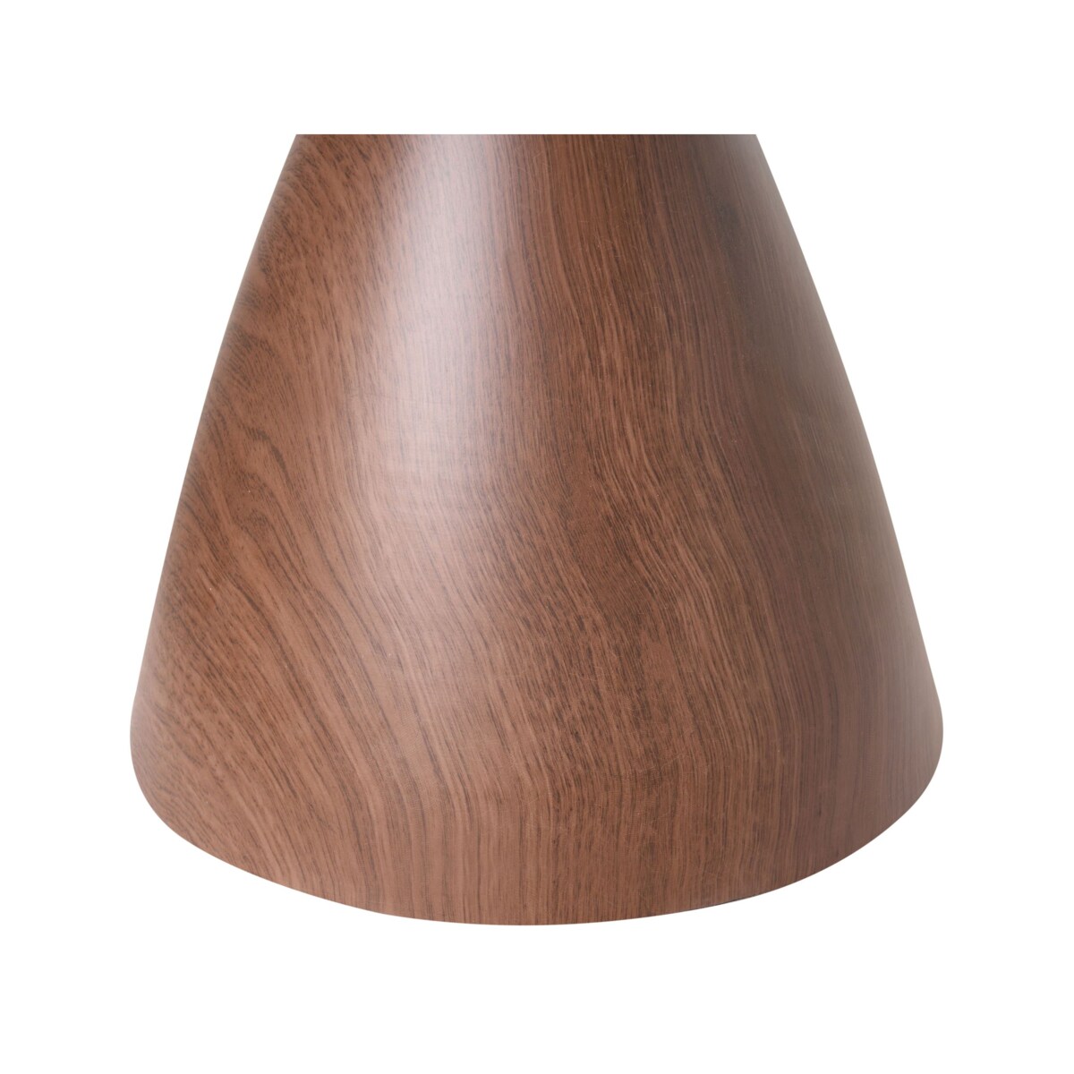 Stolik pomocniczy CORELLA Szkło hartowane Brązowy/ czarny