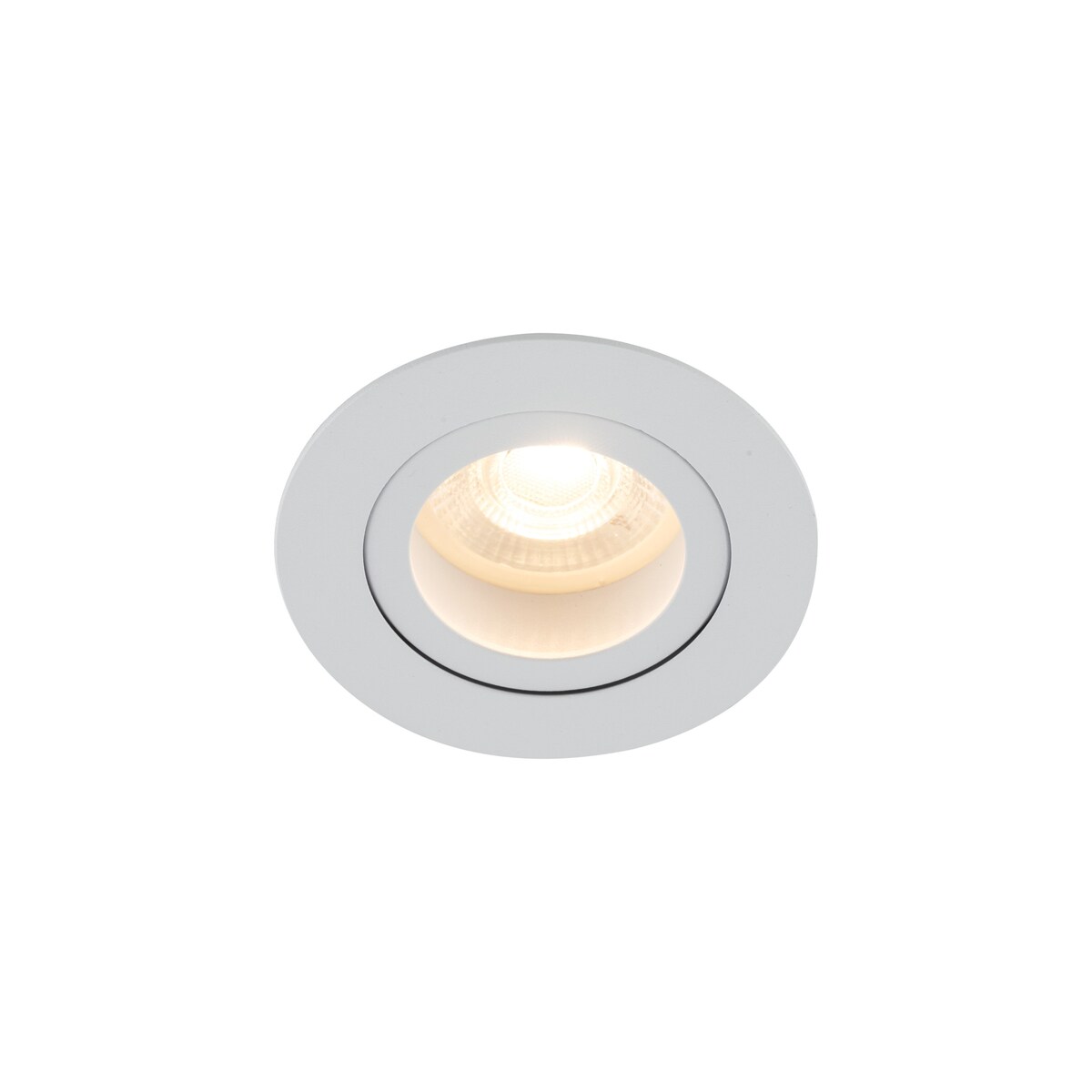 TK Lighting AURA WHITE 10572 oprawa wpuszczana łazienkowa IP65 GU10 biała ruchoma