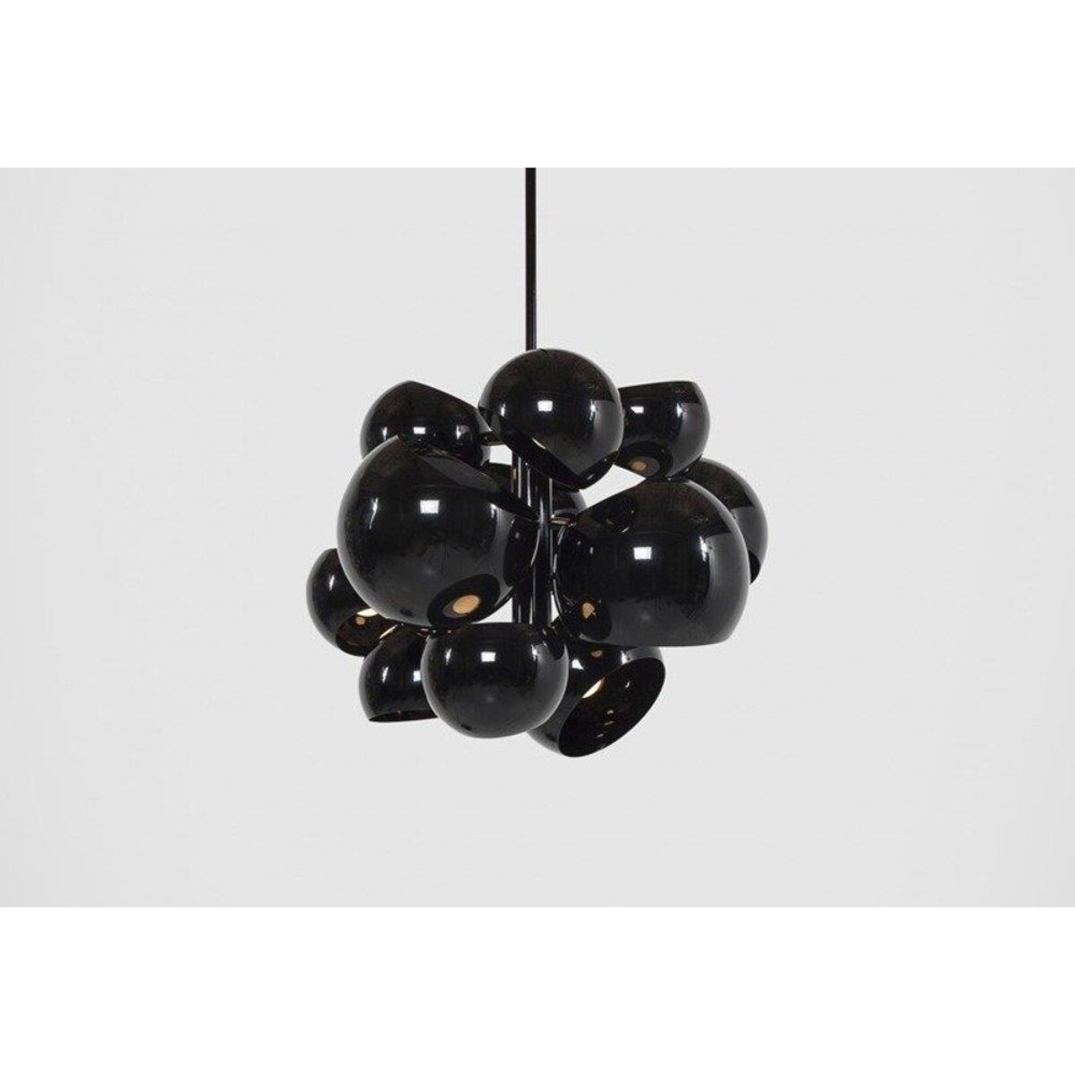 Wisząca lampa do salonu Astronomy ST-5335-11 Step kule czarna