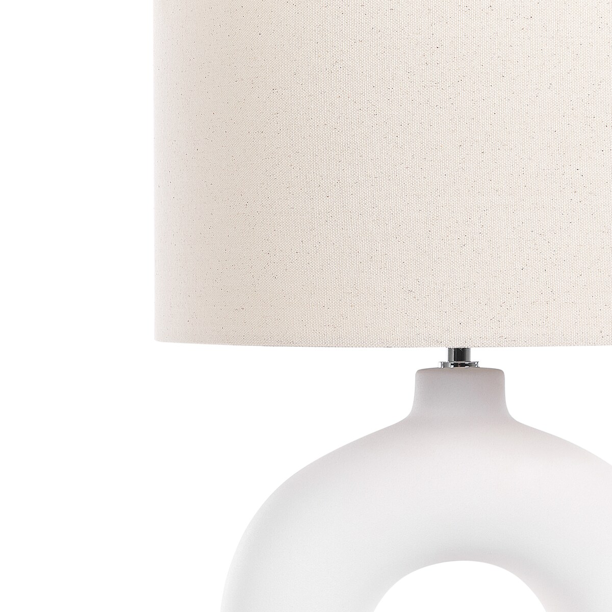 Lampa stołowa VENTA Ceramika Biały
