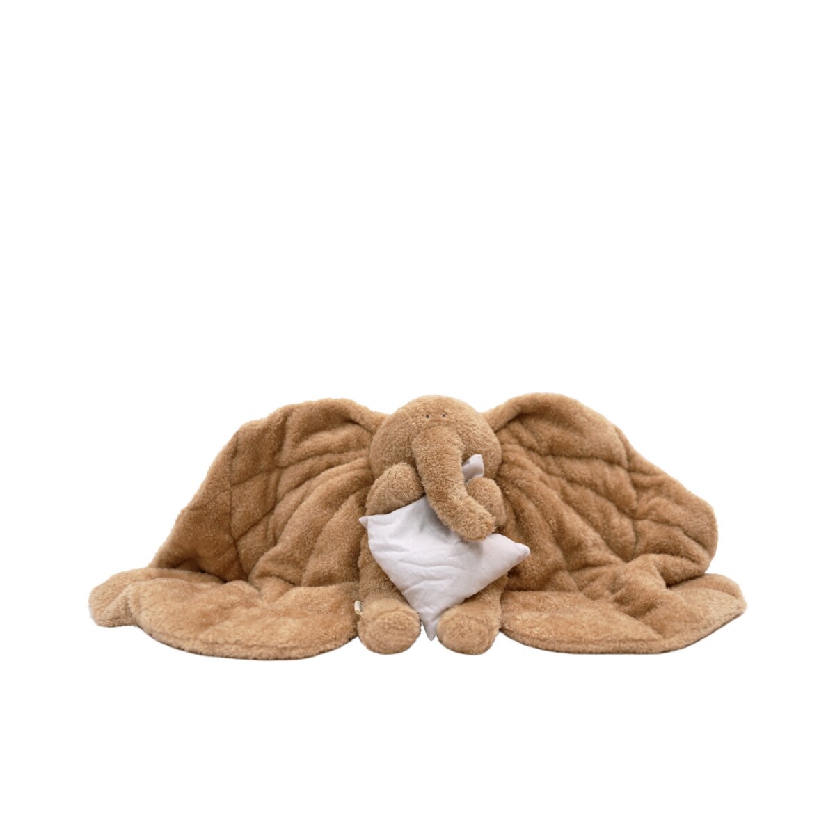 Stabilizator dla dziecka, pluszak obciążeniowy - słoń, brązowy