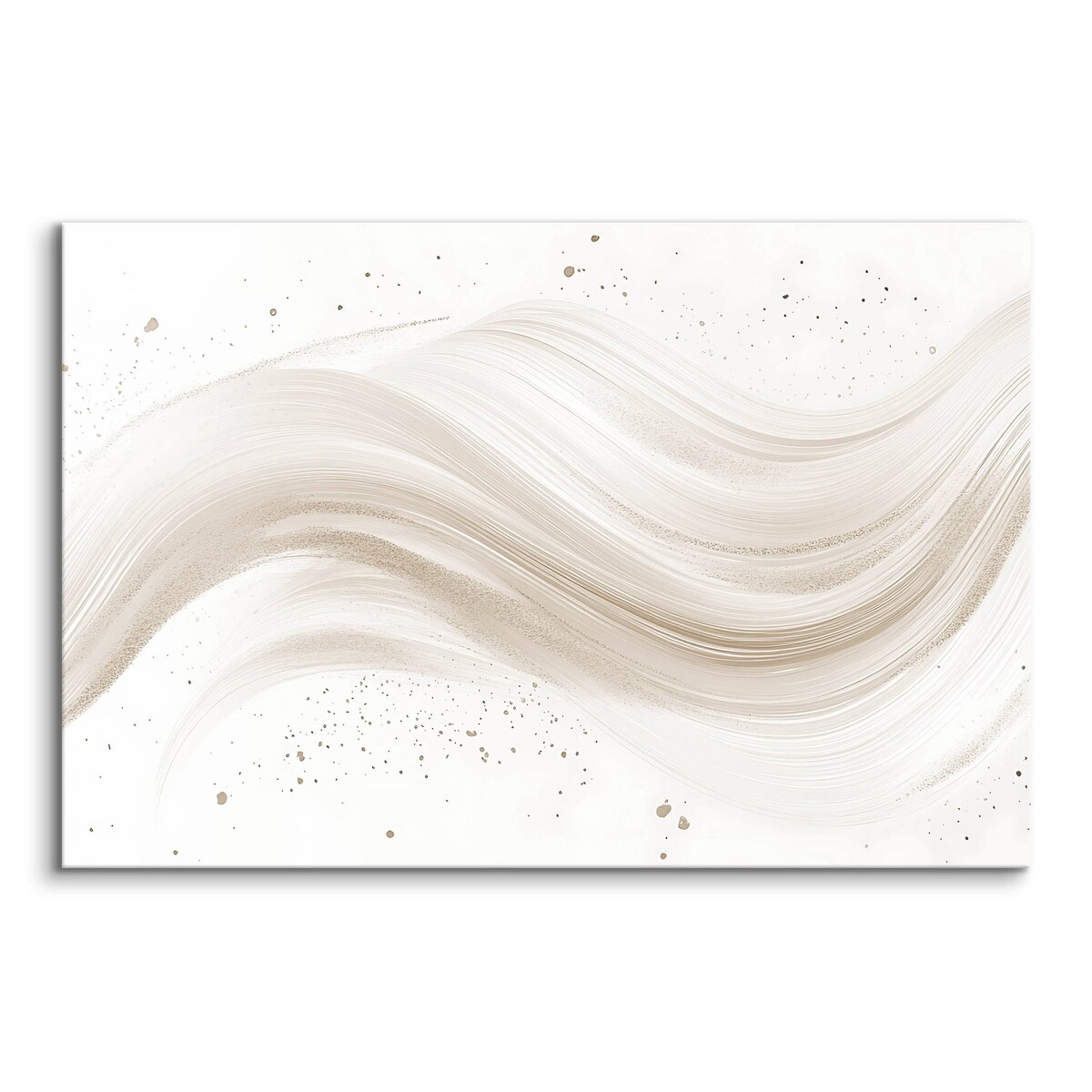 Obraz Canvas Do Sypialni Abstrakcja Fala Mural Styl Nowoczesny 70x50cm