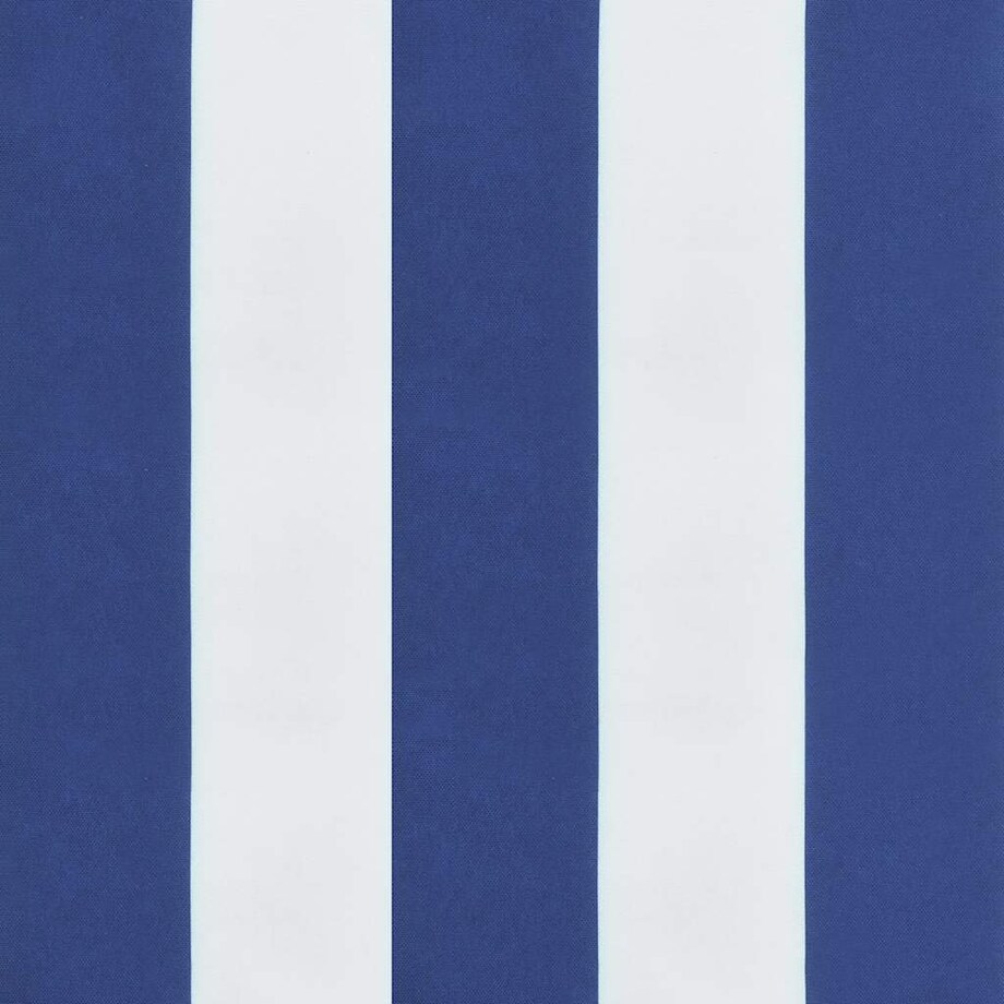 vidaXL Poduszki na ławki 2 szt., niebiesko-białe paski, tkanina Oxford