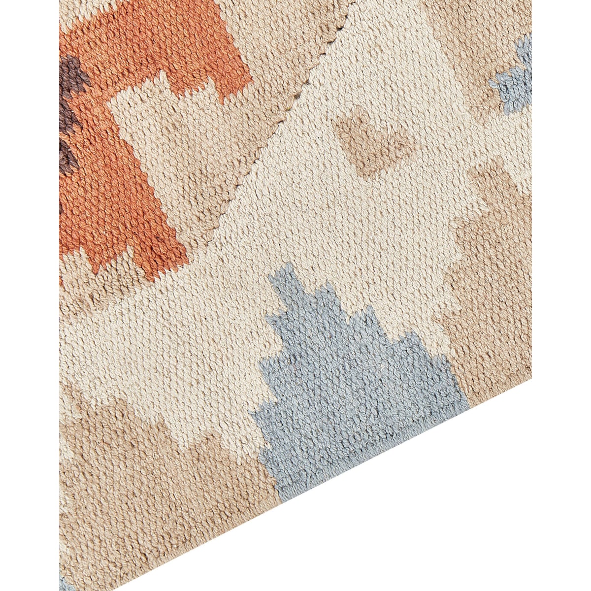 Dywan bawełniany kilim 80 x 300 cm wielokolorowy DILIJAN