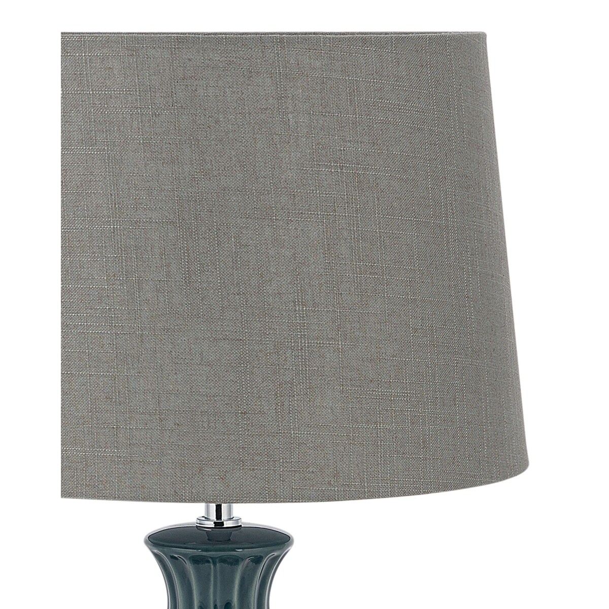 Lampka nocna ceramiczna zielona SAMINA