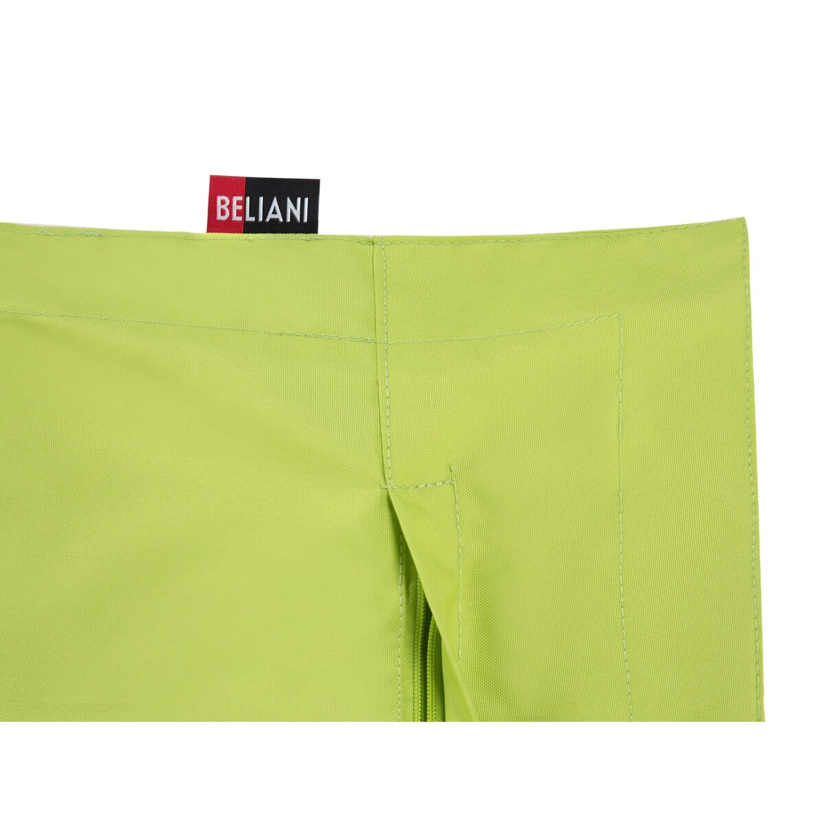 Pufa worek 140 x 180 cm zielony FUZZY