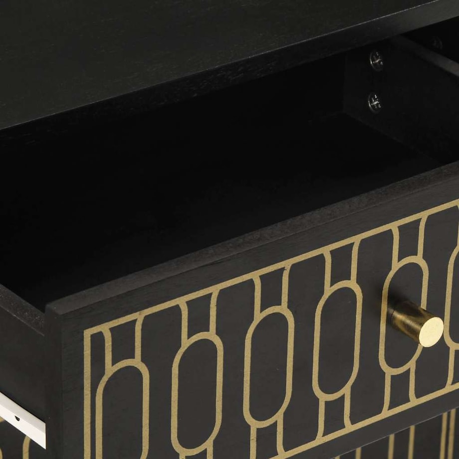 vidaXL Szafka nocna, 50x33x60 cm, lite drewno mango