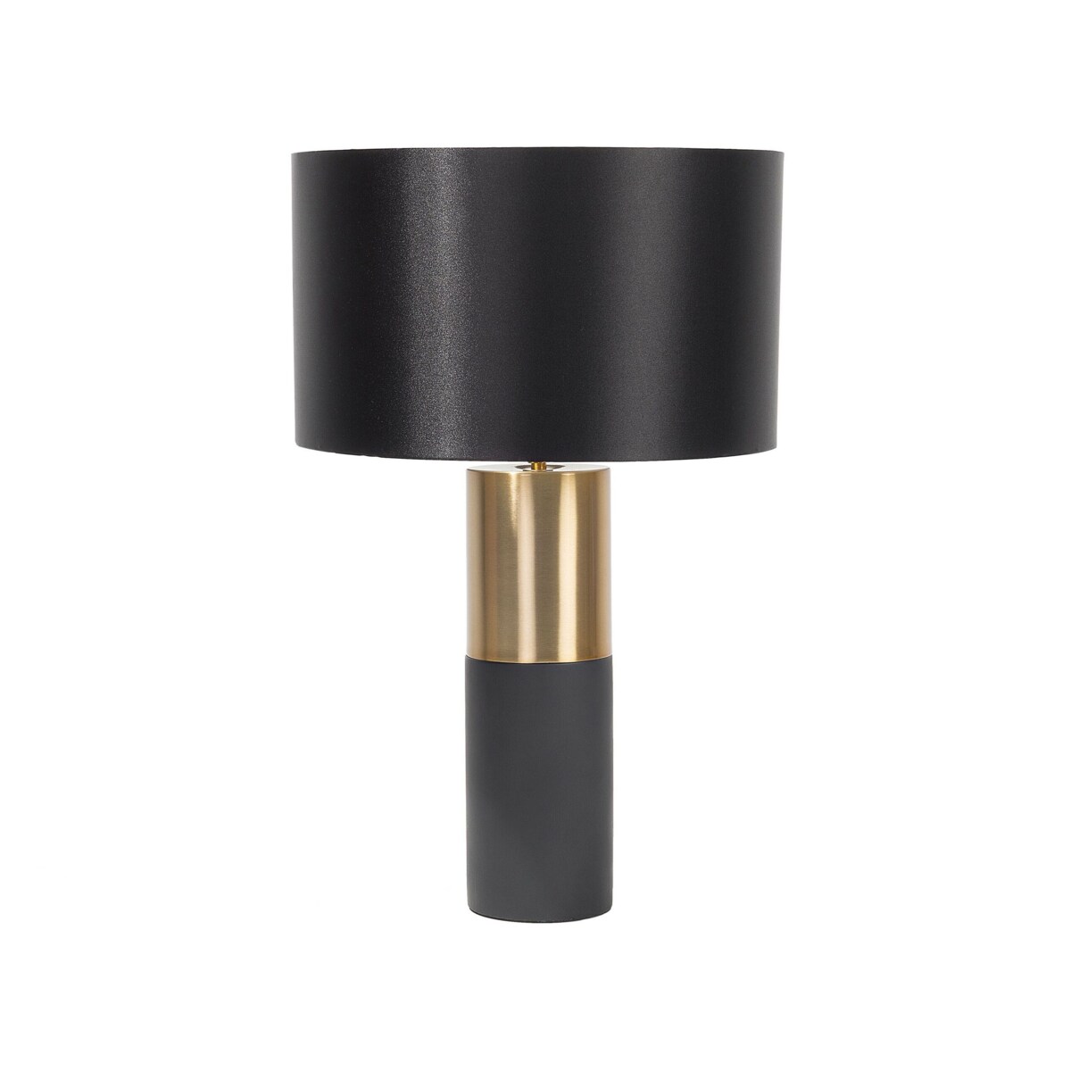 Lampka nocna metalowa szaro-złota DARLING