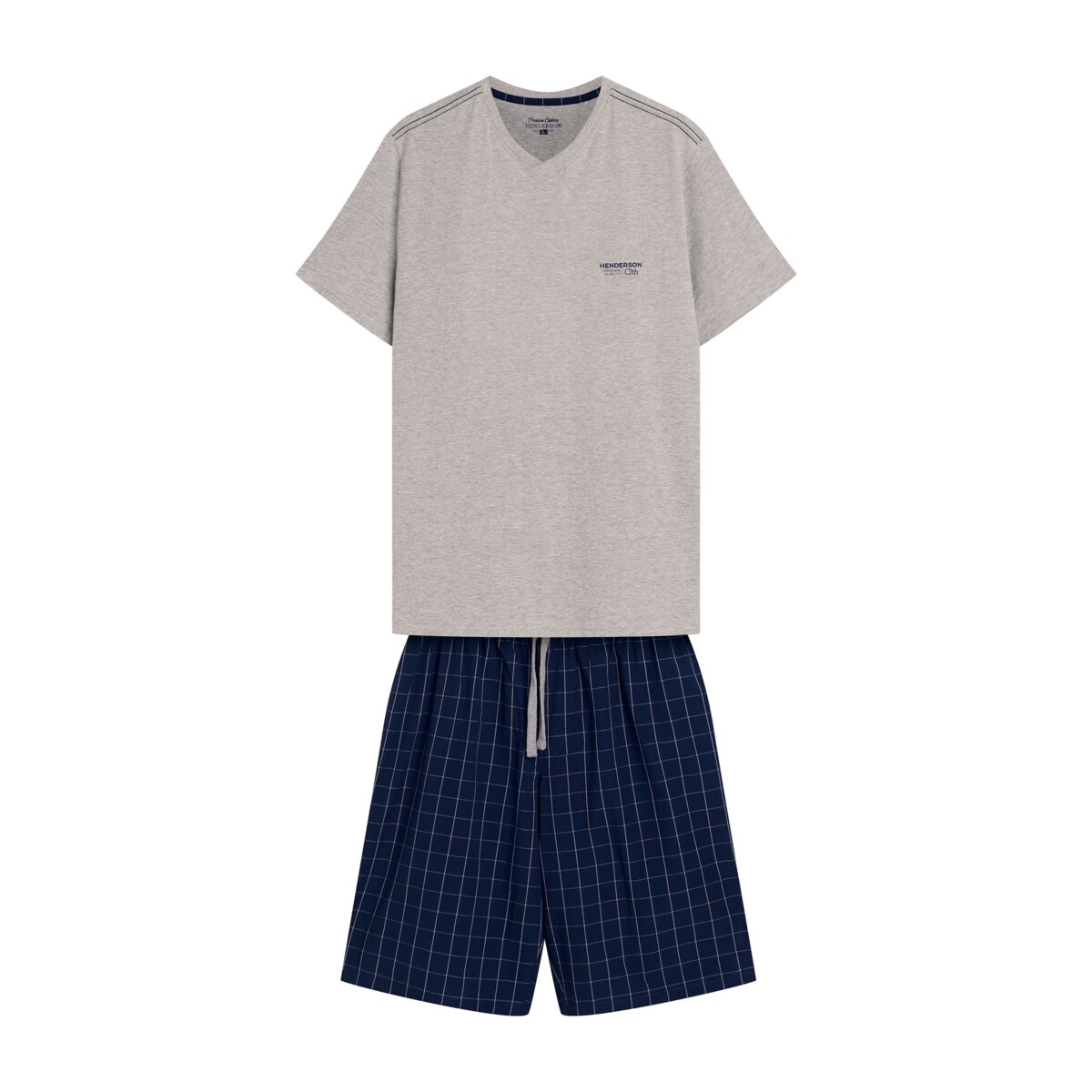 Piżama Dorm 42618-90X Szary, XL