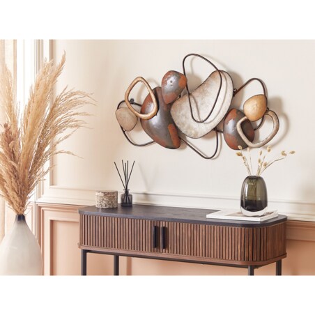 Dekoracja ścienna brązowa COBALT