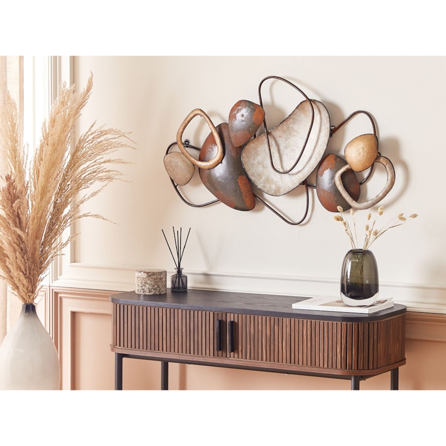Dekoracja ścienna brązowa COBALT