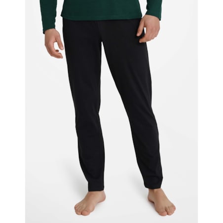 Piżama Imress 40952-79X Ciemnozielono-Czarny Ciemnozielony-Czarny, M