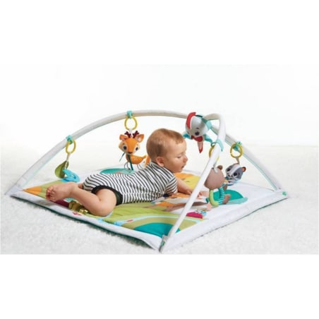 Gimnastyka/mata edukacyjna z pałąkami - Leśna Kraina