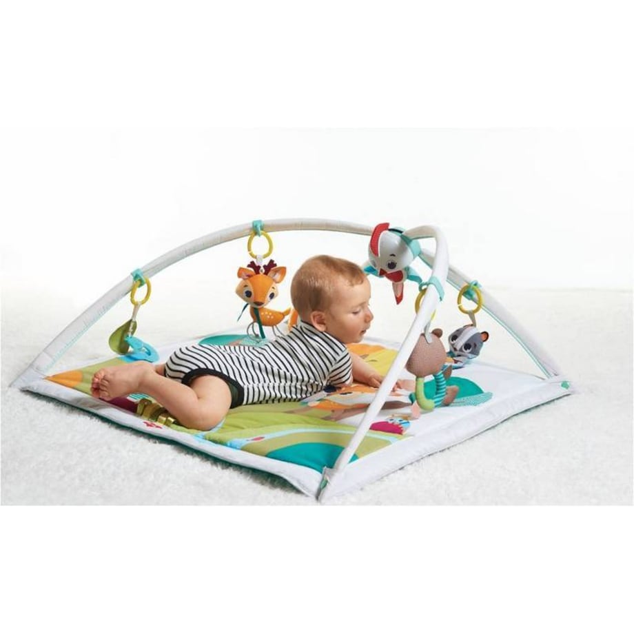 Gimnastyka/mata edukacyjna z pałąkami - Leśna Kraina