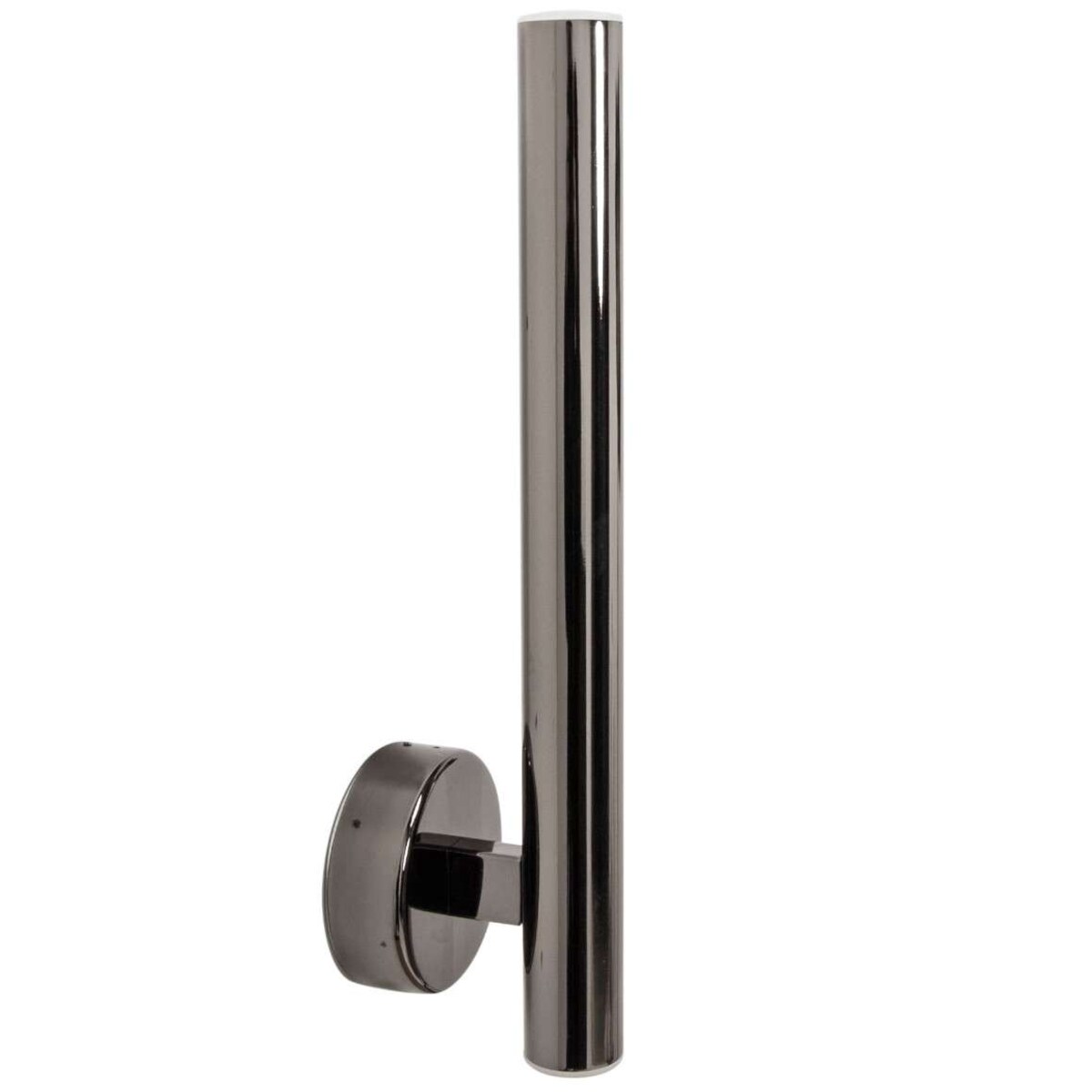 Kinkiet LAMPA ścienna LOYA W0461-02B-L8L8 Zumaline metalowa OPRAWA tuba LED 5W 3000K czarna