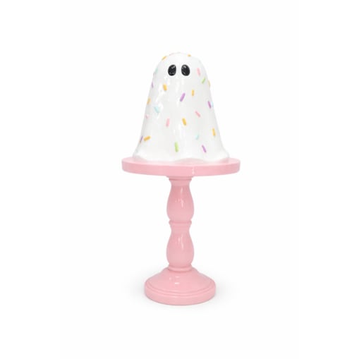 Dekoracja Halloween - duszek na postumencie 34,8x16,3x16,3 cm AUMENTO
