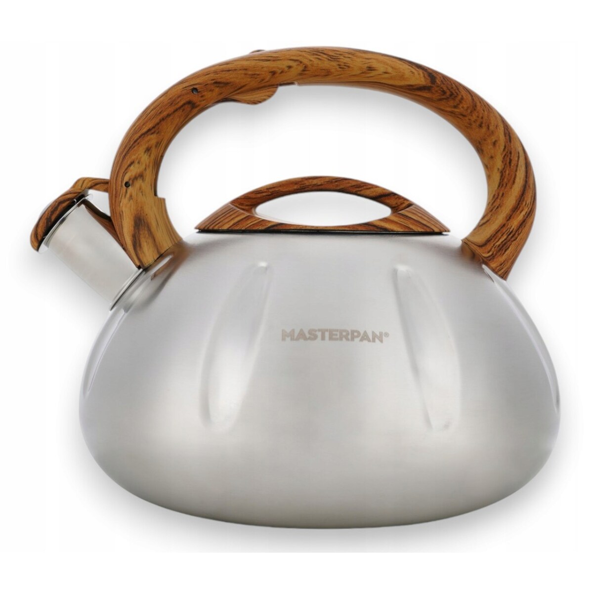 Duży Tradycyjny Czajnik Z Gwizdkiem Stali Nierdzewnej 3L Na Indukcję Gaz