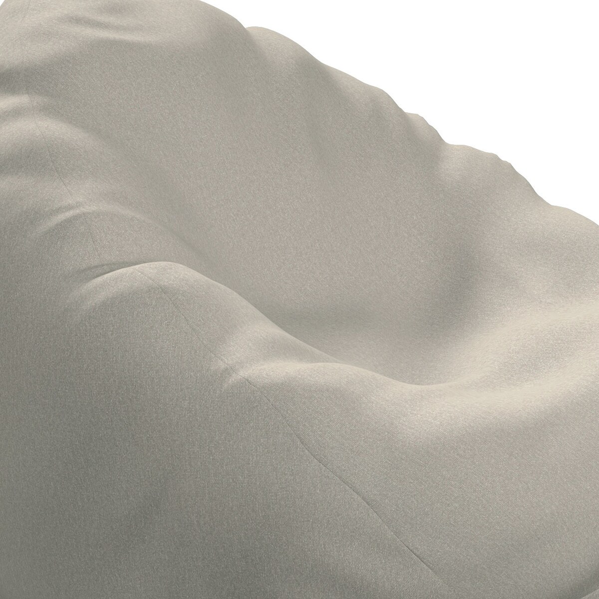 Worek do siedzenia, beżowy melanż, Ø60 x 105 cm, Amsterdam