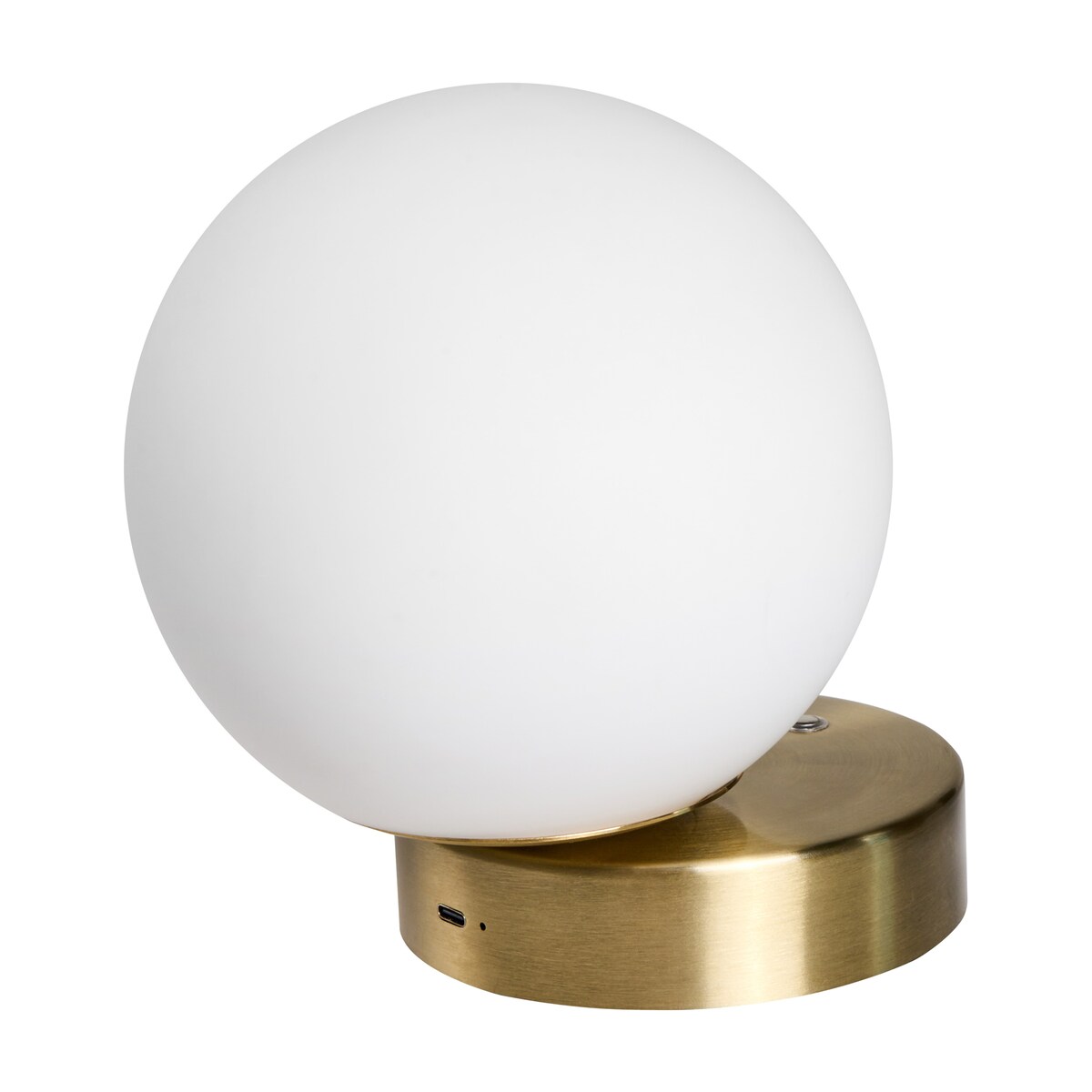 Lampa ścienna LED TEIFI Ze ściemniaczem Szkło Biały
