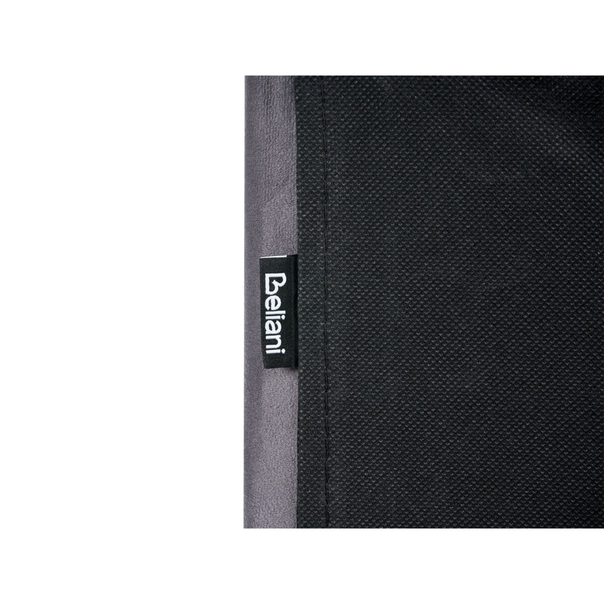 Łóżko Welur ROUEN 160 x 200 cm Ciemnoszary