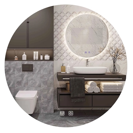 LUSTRO ŚCIENNE LED 90cm HZJ090