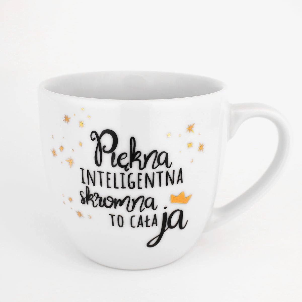 Kubek 300 ml - Piękna, inteligentna, skromna to cała ja